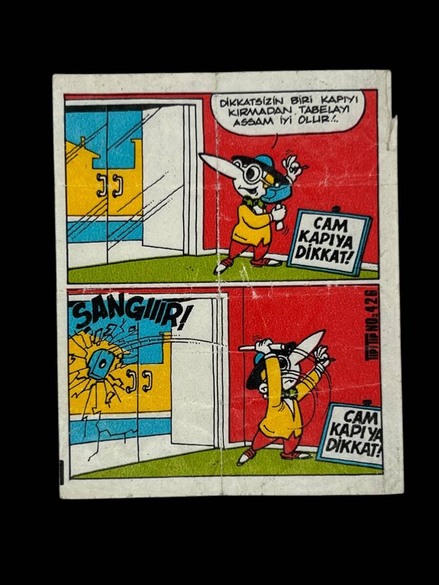 TİPİTİP TİPİ TİP No 426 Sakız Kağıdı Stickers SKZ793 - 3