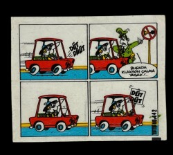 TİPİTİP TİPİ TİP No 442 Sakız Kağıdı Stickers SKZ799 - 1
