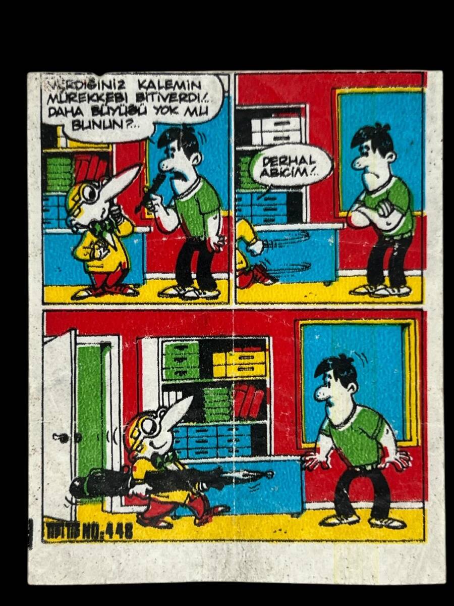 TİPİTİP TİPİ TİP No 448 Sakız Kağıdı Stickers SKZ801 - 3
