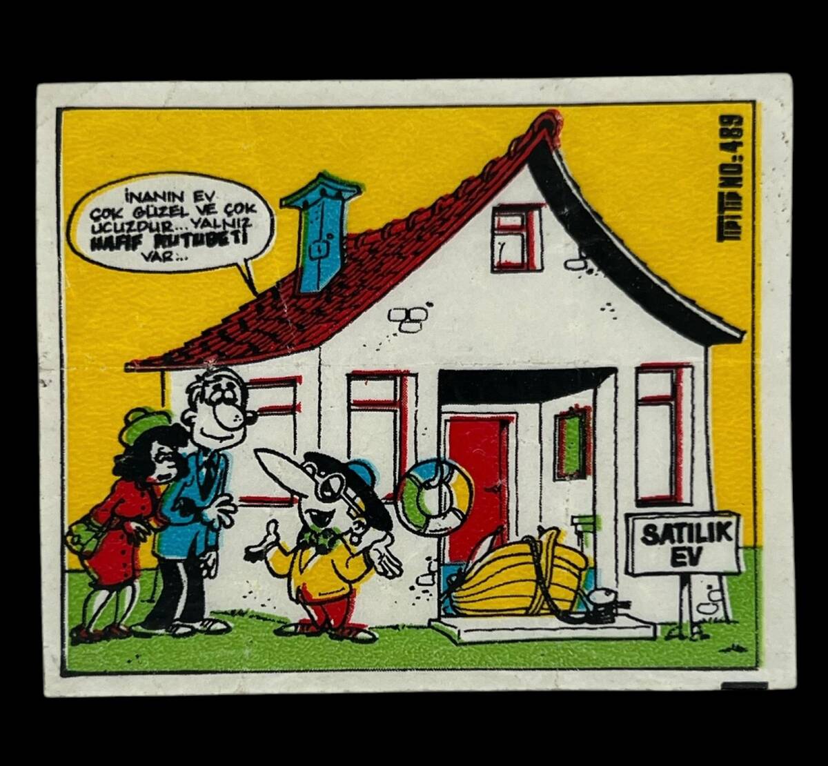 TİPİTİP TİPİ TİP No 489 Sakız Kağıdı Stickers SKZ808 - 3