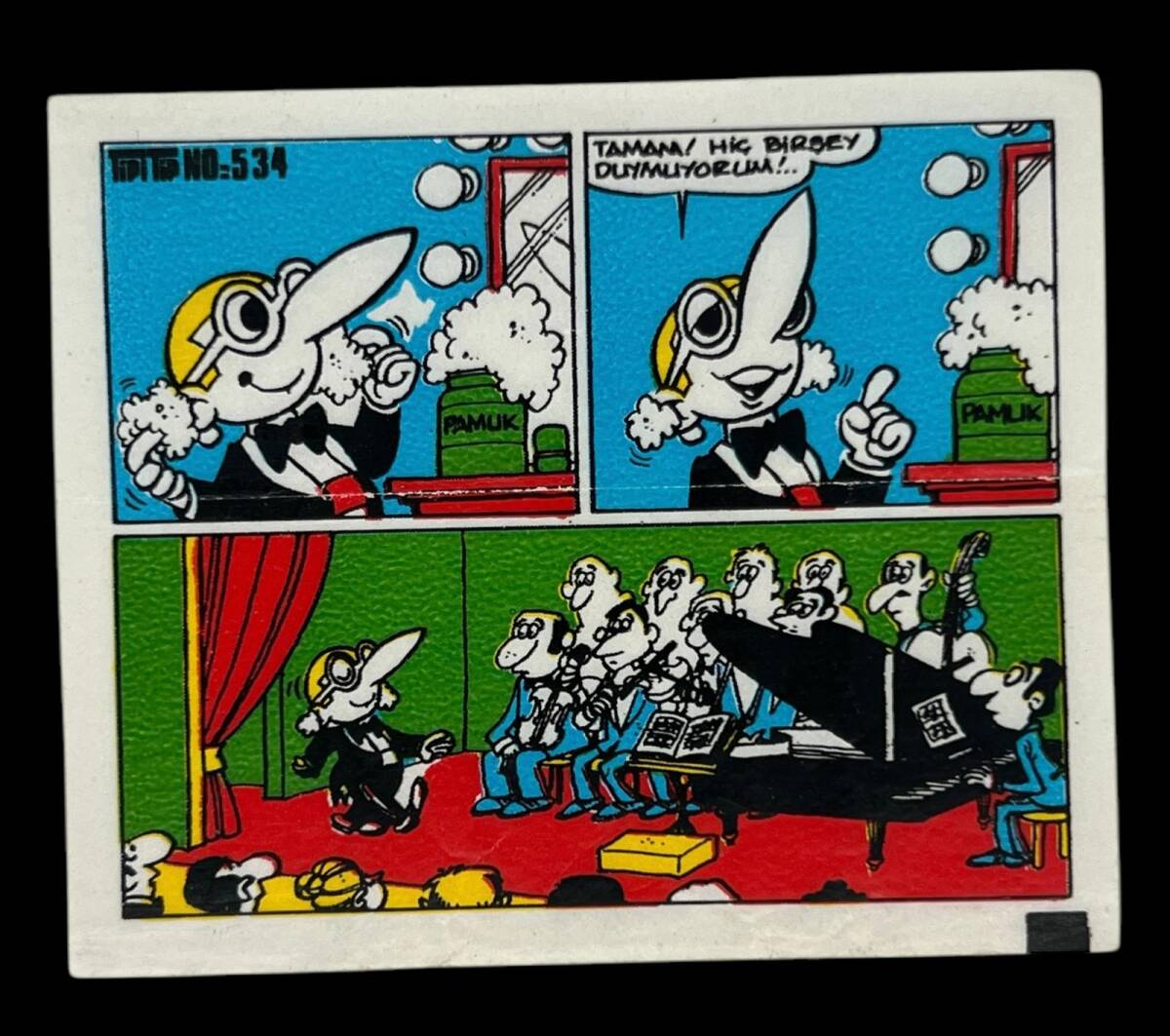TİPİTİP TİPİ TİP No 534 Sakız Kağıdı Stickers SKZ812 - 1