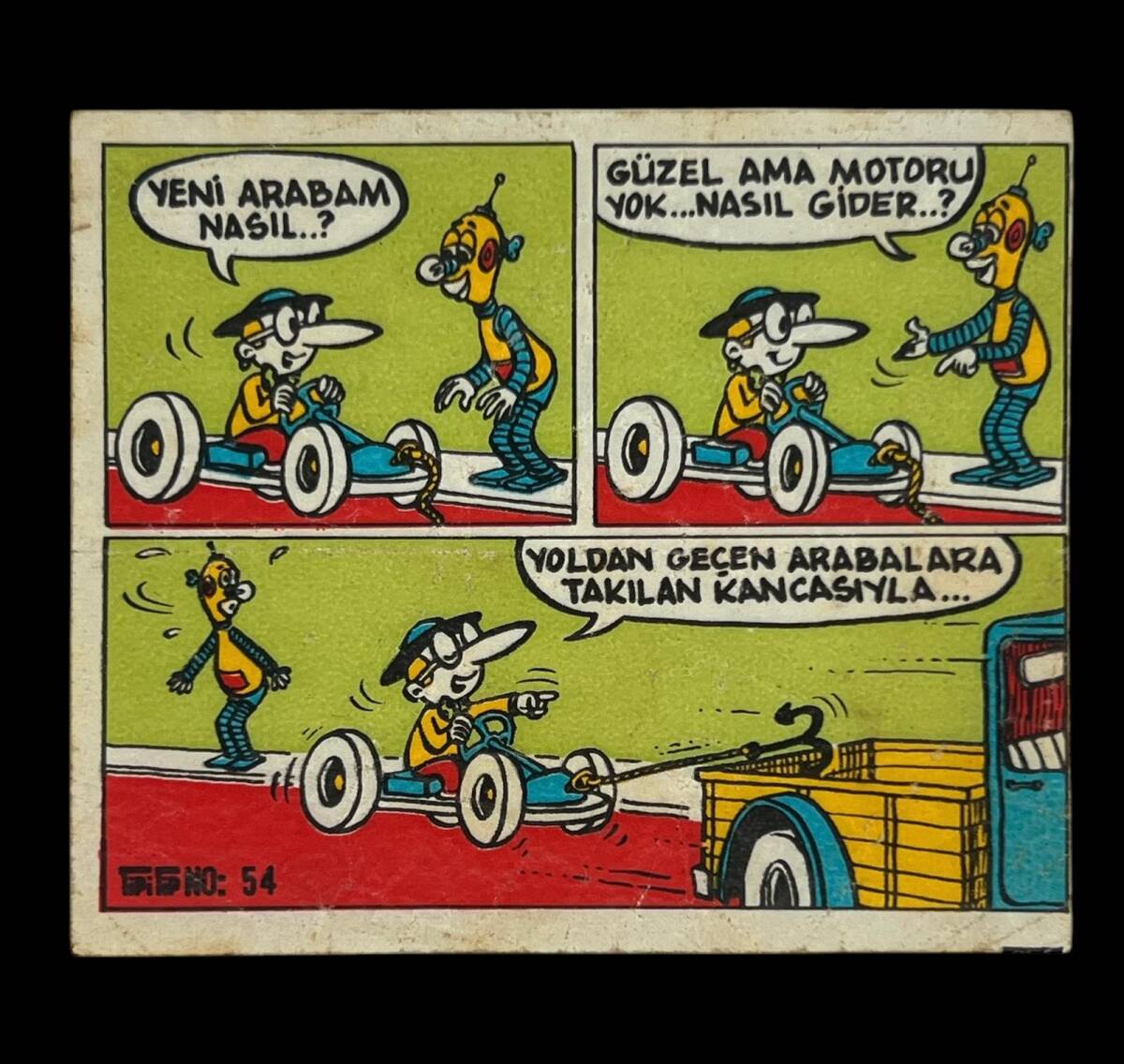 TİPİTİP TİPİ TİP No 54 Sakız Kağıdı Stickers SKZ714 - 3