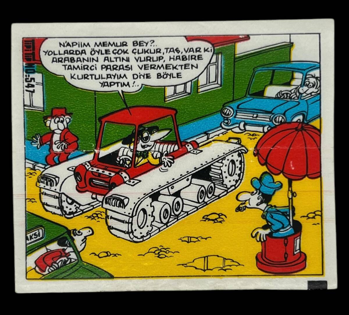 TİPİTİP TİPİ TİP No 547 Sakız Kağıdı Stickers SKZ815 - 1