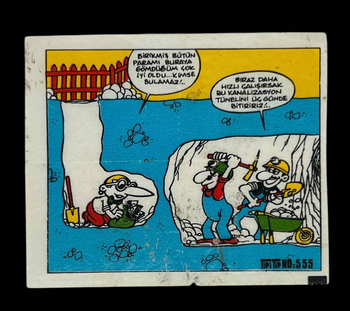 TİPİTİP TİPİ TİP No 555 Sakız Kağıdı Stickers SKZ818 - 3