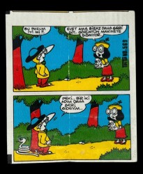 TİPİTİP TİPİ TİP No 569 Sakız Kağıdı Stickers SKZ822 - 3