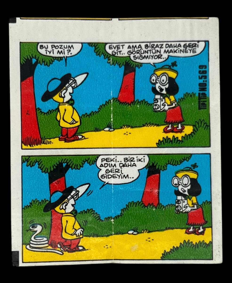 TİPİTİP TİPİ TİP No 569 Sakız Kağıdı Stickers SKZ822 - 3