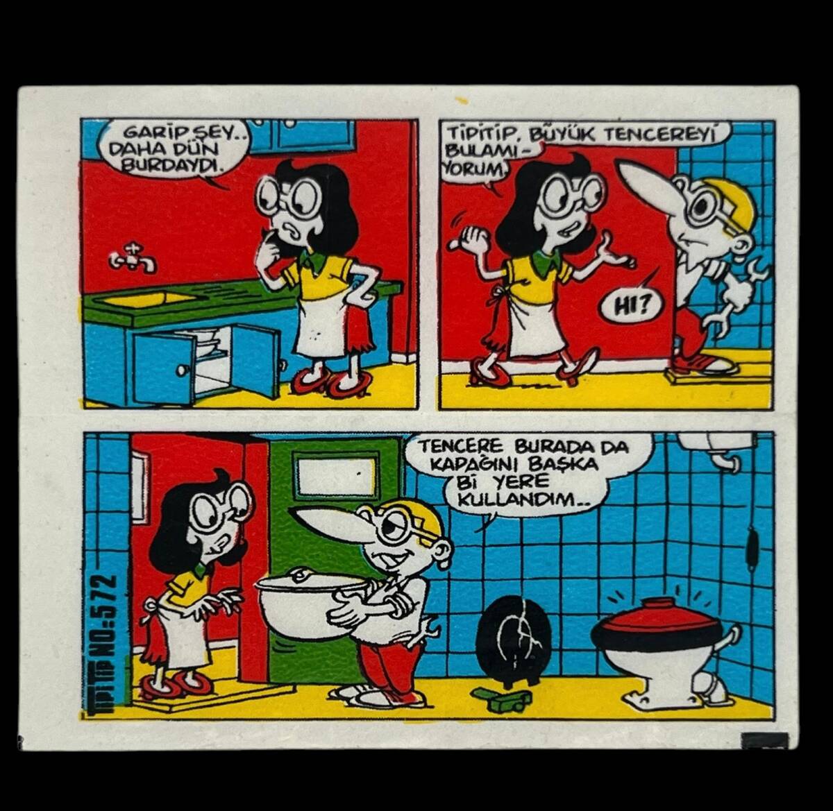 TİPİTİP TİPİ TİP No 572 Sakız Kağıdı Stickers SKZ824 - 3