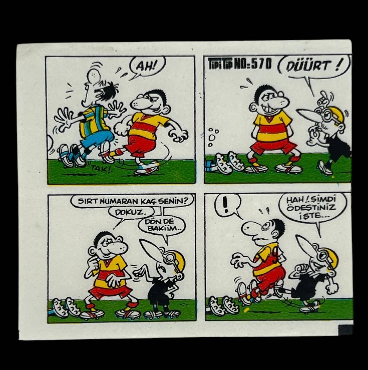 TİPİTİP TİPİ TİP No 570 Sakız Kağıdı Stickers SKZ823 - 3