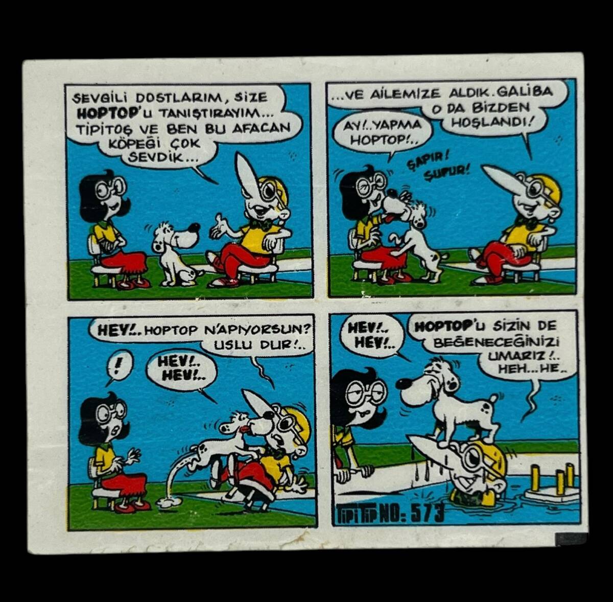 TİPİTİP TİPİ TİP No 573 Sakız Kağıdı Stickers SKZ825 - 1