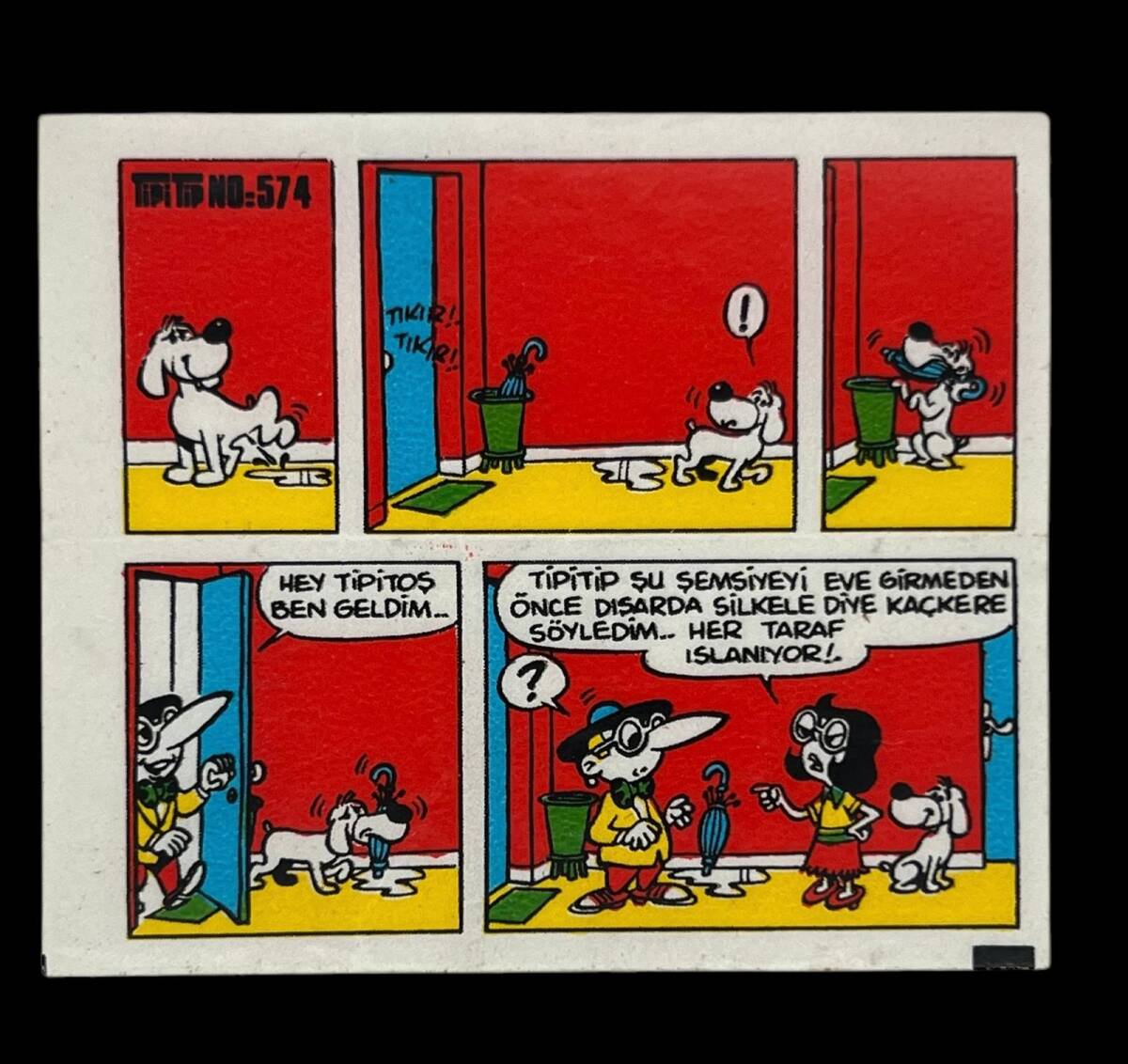 TİPİTİP TİPİ TİP No 574 Sakız Kağıdı Stickers SKZ826 - 1