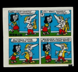 TİPİTİP TİPİ TİP No 580 Sakız Kağıdı Stickers SKZ829 - 1