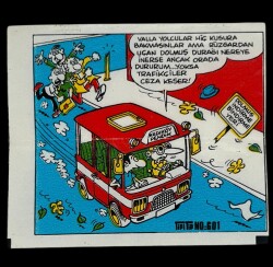 TİPİTİP TİPİ TİP No 601 Sakız Kağıdı Stickers SKZ830 - 3