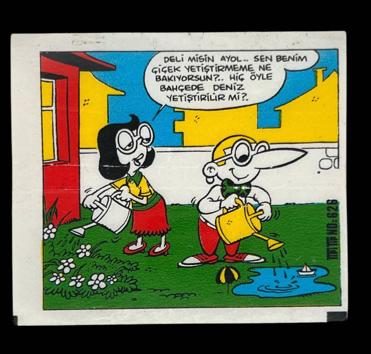 TİPİTİP TİPİ TİP No 626 Sakız Kağıdı Stickers SKZ835 - 1