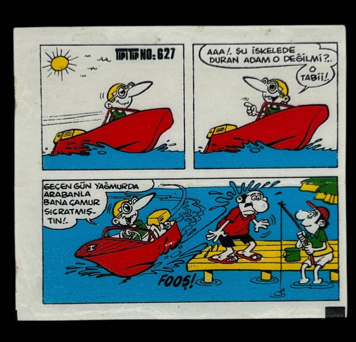 TİPİTİP TİPİ TİP No 627 Sakız Kağıdı Stickers SKZ836 - 3
