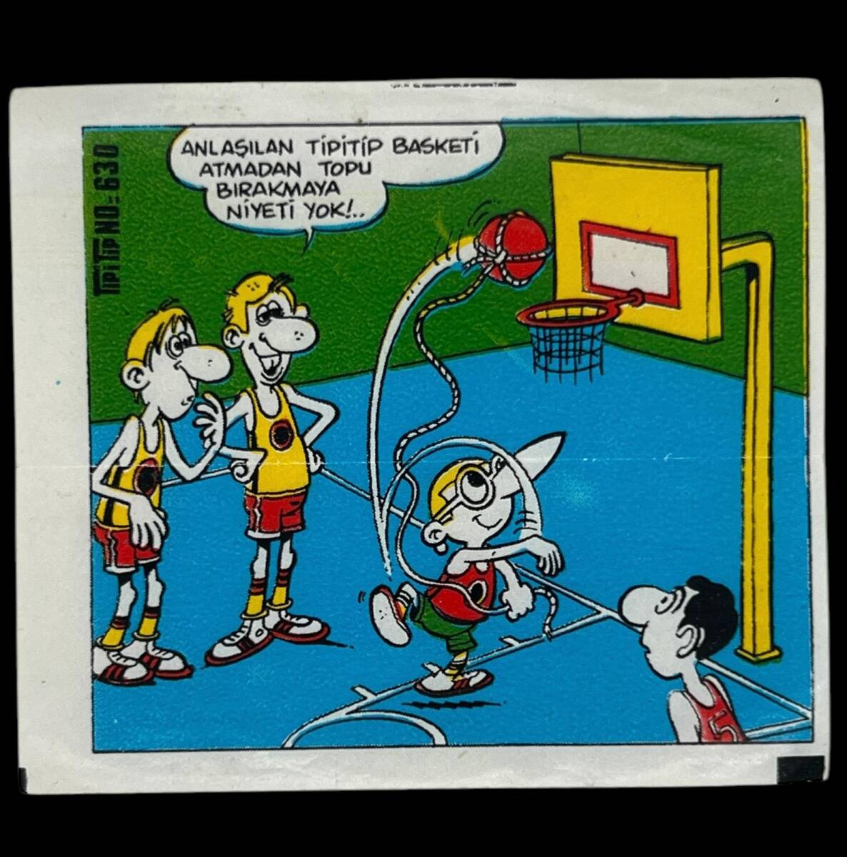 TİPİTİP TİPİ TİP No 630 Sakız Kağıdı Stickers SKZ837 - 1