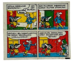 TİPİTİP TİPİ TİP No 701 Sakız Kağıdı Stickers # SKZ1163 - 1
