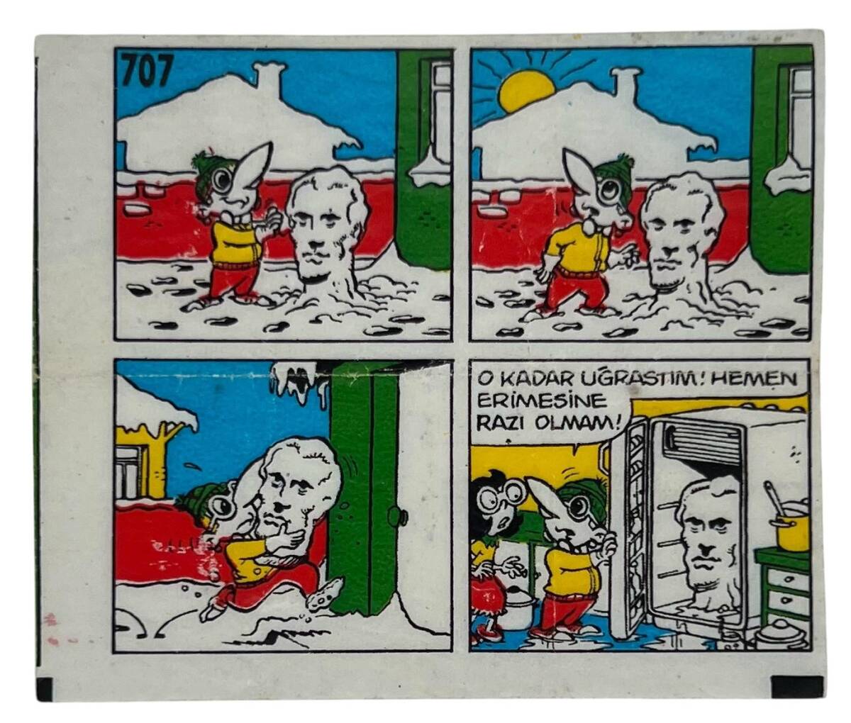TİPİTİP TİPİ TİP No 707 Sakız Kağıdı Stickers SKZ1168 - 3