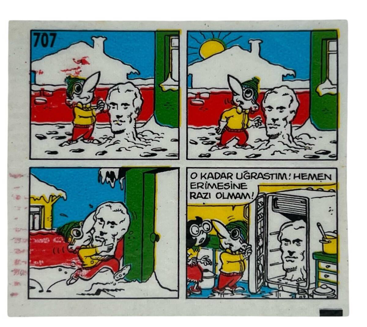 TİPİTİP TİPİ TİP No 707 Sakız Kağıdı Stickers SKZ1169 - 1