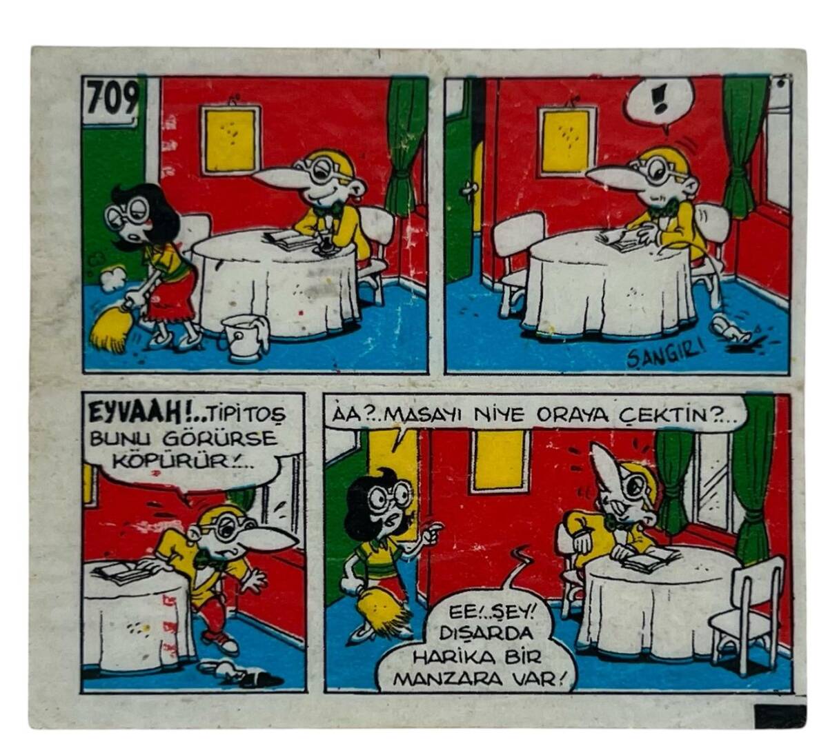 TİPİTİP TİPİ TİP No 709 Sakız Kağıdı Stickers SKZ1171 - 1