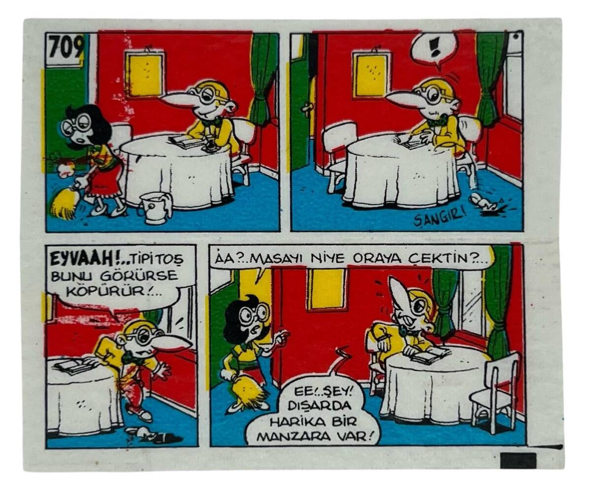 TİPİTİP TİPİ TİP No 709 Sakız Kağıdı Stickers SKZ1172 - 1