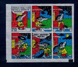 TİPİTİP TİPİ TİP No 712 Sakız Kağıdı Stickers # SKZ2181 - 3