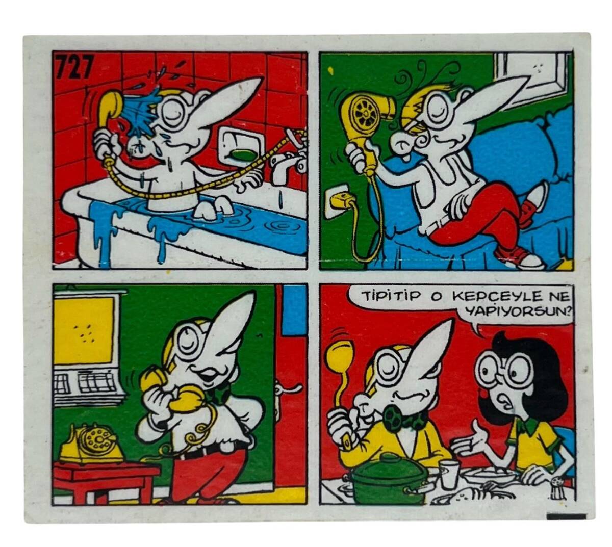 TİPİTİP TİPİ TİP No 727 Sakız Kağıdı Stickers SKZ1178 - 3