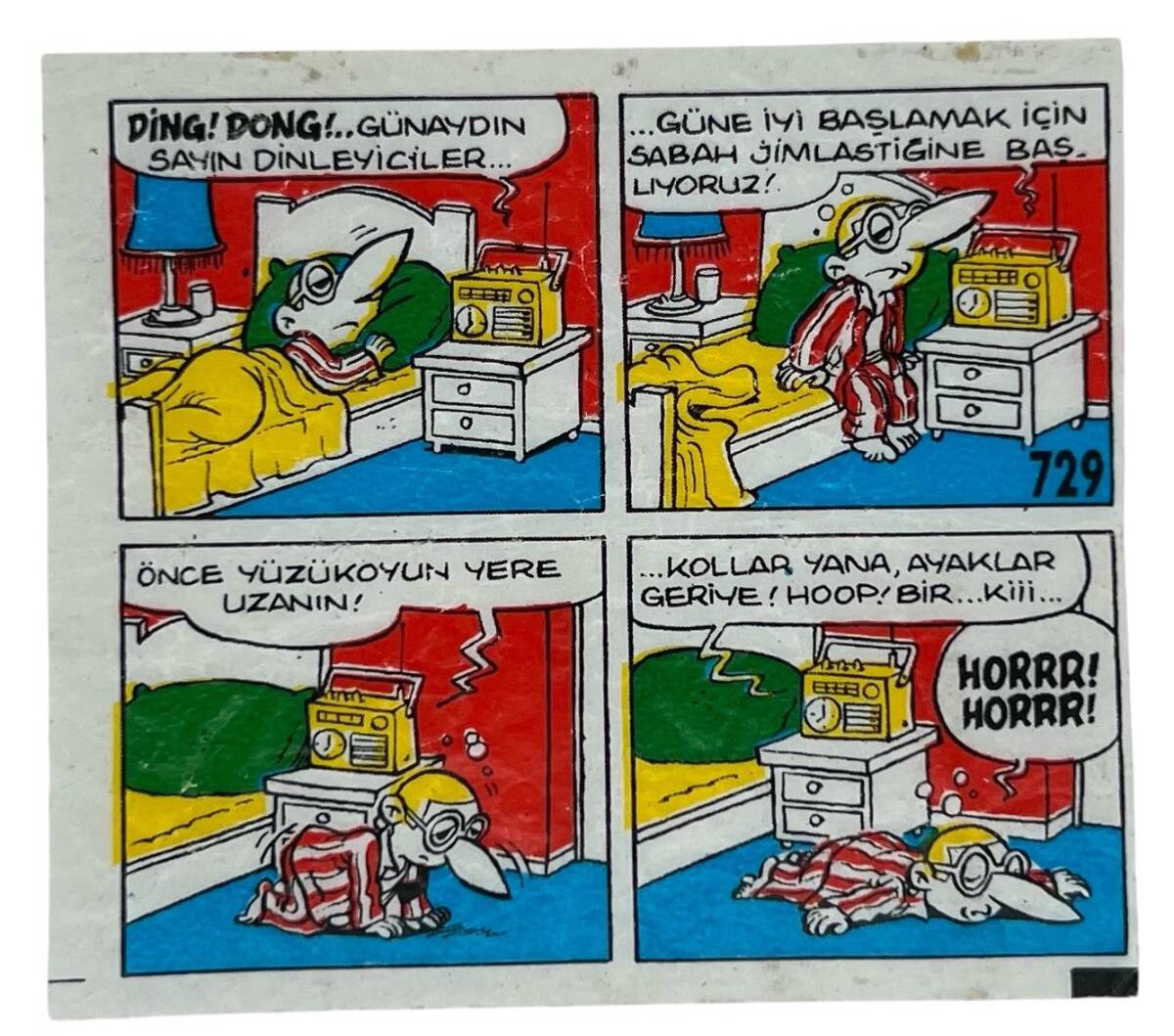 TİPİTİP TİPİ TİP No 729 Sakız Kağıdı Stickers SKZ1179 - 3