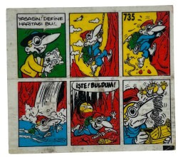 TİPİTİP TİPİ TİP No 735 Sakız Kağıdı Stickers SKZ1182 - 3