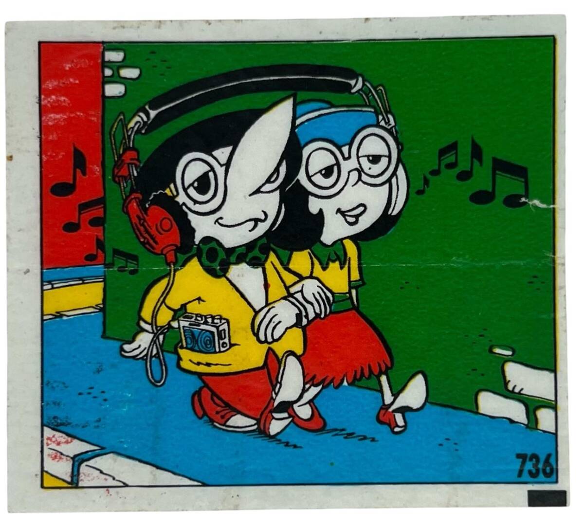 TİPİTİP TİPİ TİP No 736 Sakız Kağıdı Stickers SKZ1183 - 1