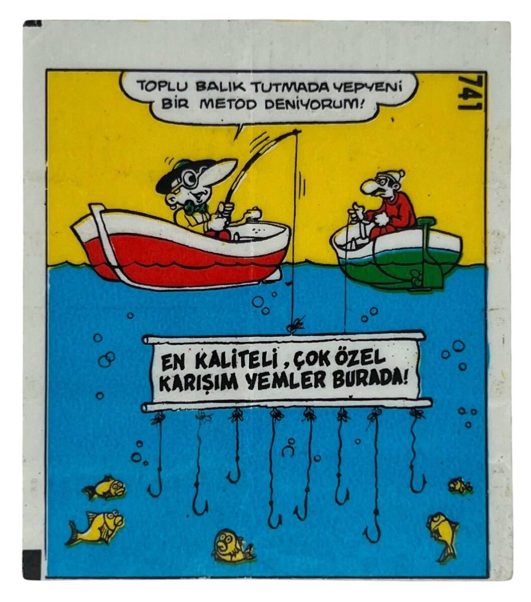TİPİTİP TİPİ TİP No 741 Sakız Kağıdı Stickers SKZ1184 - 3