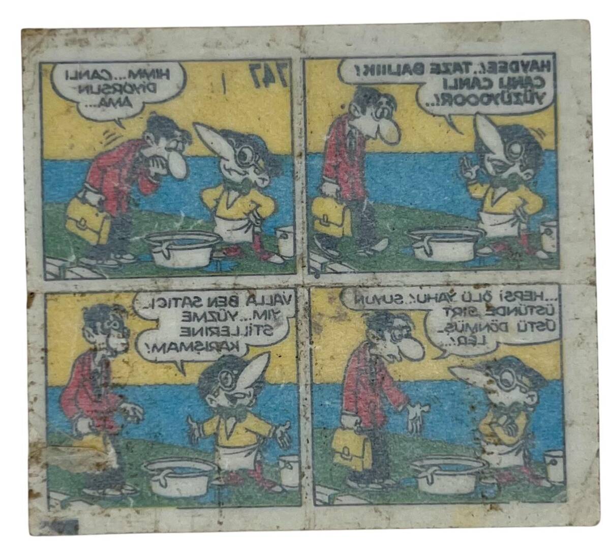 TİPİTİP TİPİ TİP No 747 Sakız Kağıdı Stickers SKZ1188 - 2