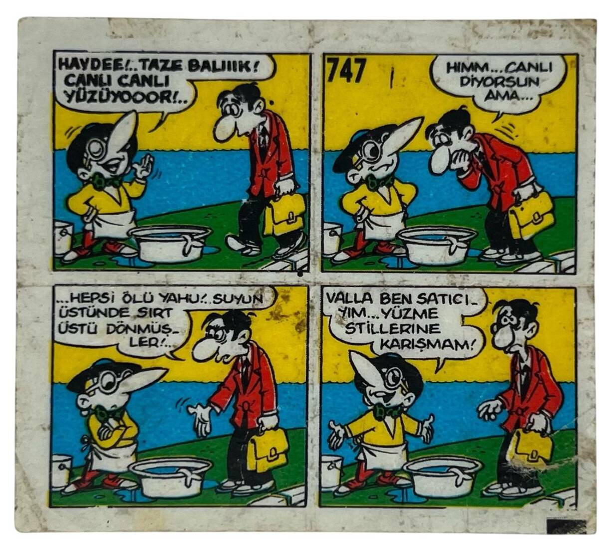 TİPİTİP TİPİ TİP No 747 Sakız Kağıdı Stickers SKZ1188 - 3