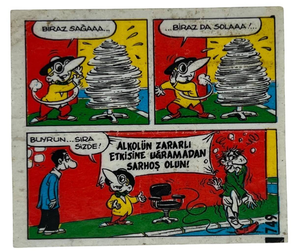 TİPİTİP TİPİ TİP No 749 Sakız Kağıdı Stickers # SKZ1191 - 3
