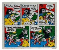 TİPİTİP TİPİ TİP No 756 Sakız Kağıdı Stickers # SKZ1197 - 3