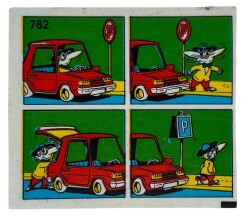 TİPİTİP TİPİ TİP No 782 Sakız Kağıdı Stickers # SKZ1219 - 3