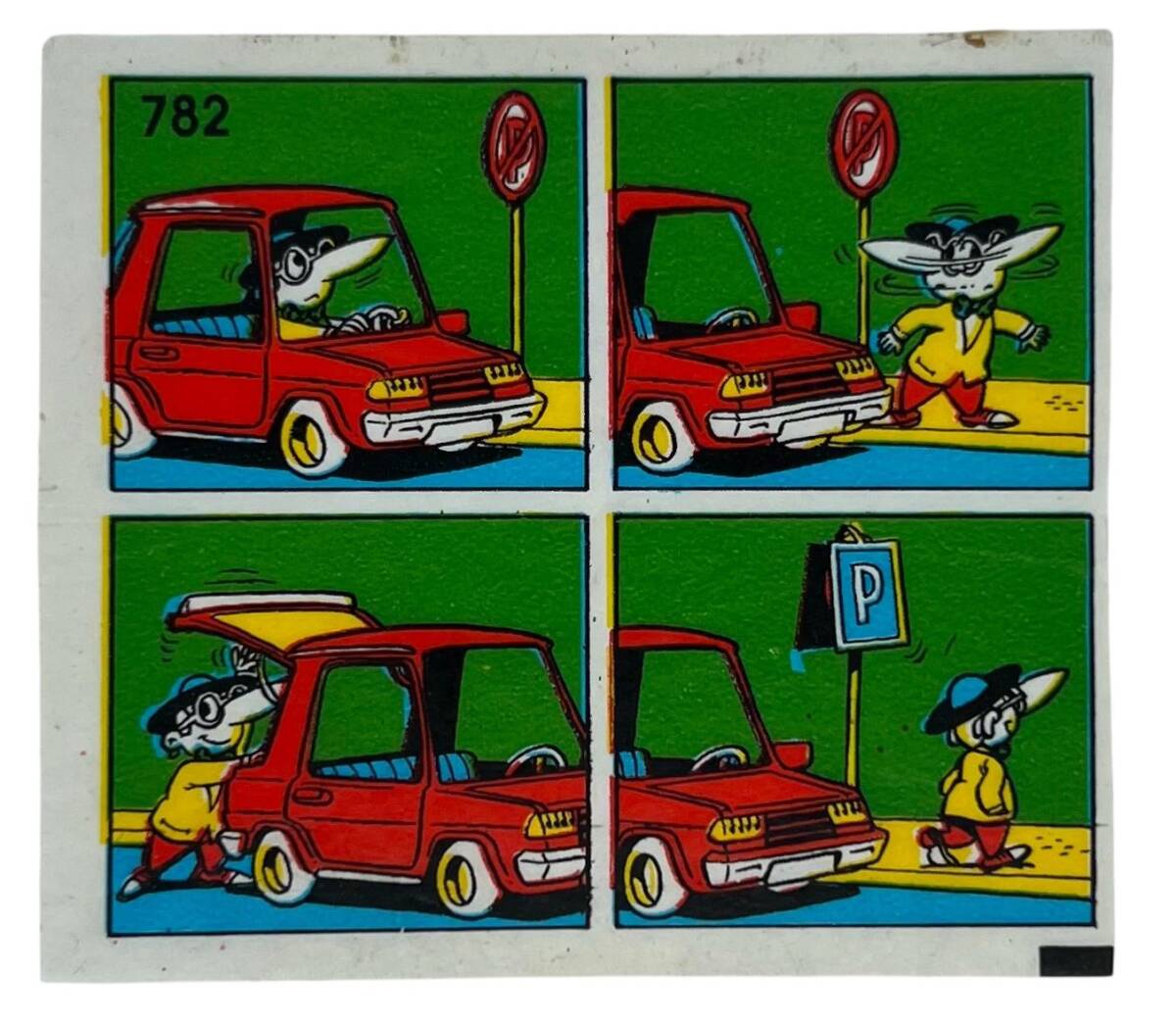 TİPİTİP TİPİ TİP No 782 Sakız Kağıdı Stickers # SKZ1219 - 3
