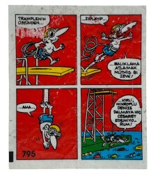 TİPİTİP TİPİ TİP No 795 Sakız Kağıdı Stickers # SKZ1226 - 3