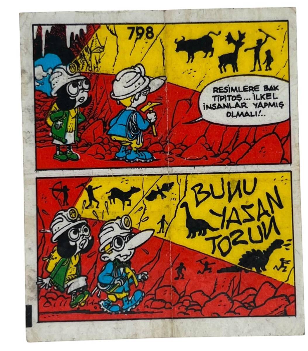 TİPİTİP TİPİ TİP No 798 Sakız Kağıdı Stickers # SKZ1228 - 3