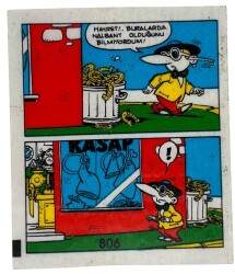 TİPİTİP TİPİ TİP No 806 Sakız Kağıdı Stickers # SKZ1232 - 1