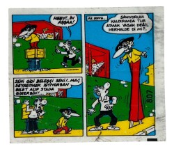 TİPİTİP TİPİ TİP No 807 Sakız Kağıdı Stickers # SKZ1233 - 3