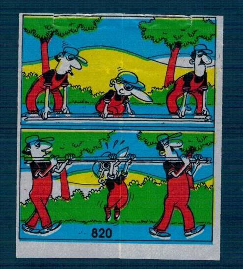 TİPİTİP TİPİ TİP No 820 Sakız Kağıdı Stickers # SKZ2428 - 3