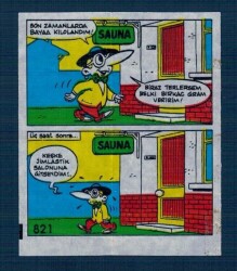 TİPİTİP TİPİ TİP No 821 Sakız Kağıdı Stickers # SKZ2429 - 1