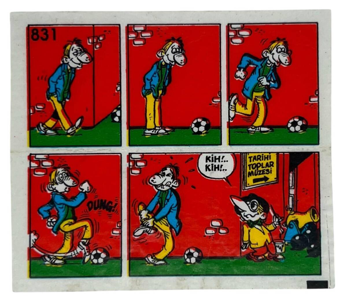 TİPİTİP TİPİ TİP No 831 Sakız Kağıdı Stickers # SKZ1243 - 3