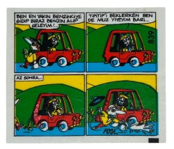 TİPİTİP TİPİ TİP No 839 Sakız Kağıdı Stickers # SKZ1245 - 3