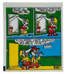 TİPİTİP TİPİ TİP No 840 Sakız Kağıdı Stickers # SKZ1246 - 3