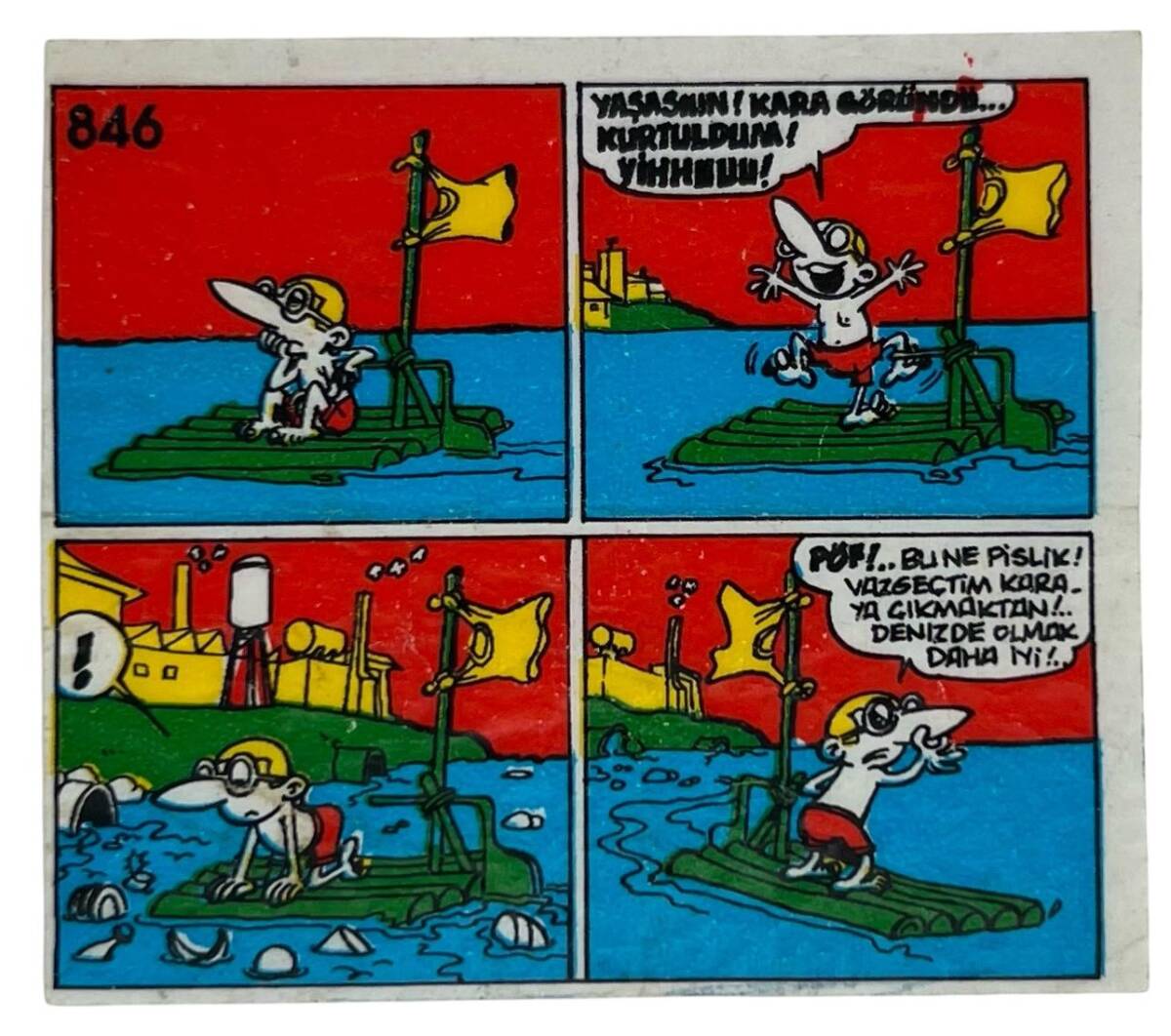 TİPİTİP TİPİ TİP No 846 Sakız Kağıdı Stickers # SKZ1250 - 1