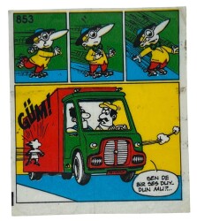TİPİTİP TİPİ TİP No 853 Sakız Kağıdı Stickers # SKZ1253 - 1