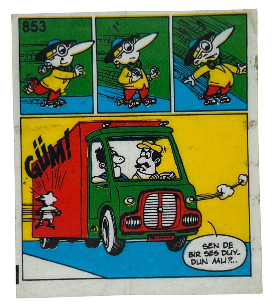 TİPİTİP TİPİ TİP No 853 Sakız Kağıdı Stickers # SKZ1253 - 1