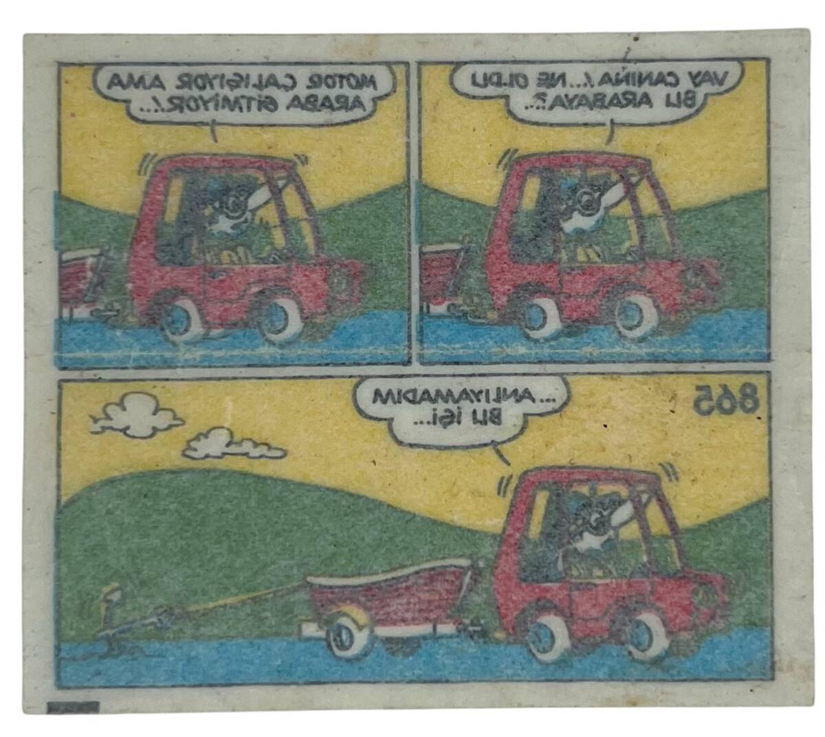 TİPİTİP TİPİ TİP No 865 Sakız Kağıdı Stickers # SKZ1257 - 2