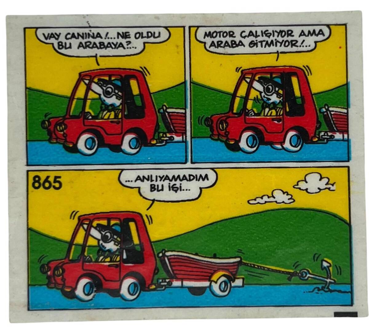 TİPİTİP TİPİ TİP No 865 Sakız Kağıdı Stickers # SKZ1257 - 3